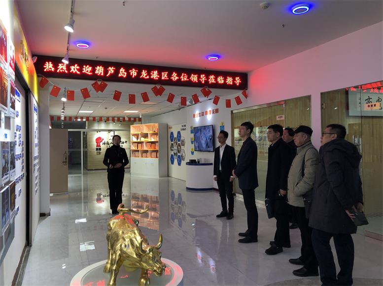 辽宁省葫芦岛市龙岗区常务副区长付国一行莅临九游老哥J9俱乐部集团考察财源大数据项目